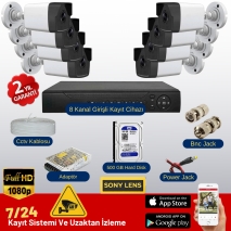 8li G�venli̇k Kamera Seti̇